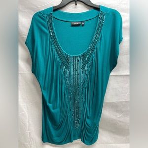 Apt. 9 ladies top with sequins.